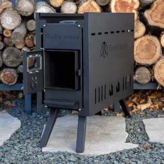 Firefly Woodland wood burning stove.